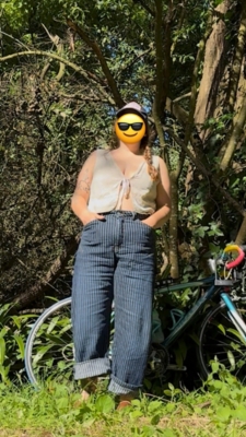 Anthropologie ピルクロハイライズ カーペンターバレルジーンズ Barrel Jeans | Barrel Leg Jeans | Anthropologie