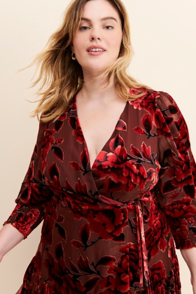 Floral Velvet Dress | Nuuly