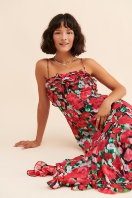 Ruffle Swing Dress
