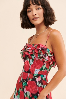 Ruffle Swing Dress