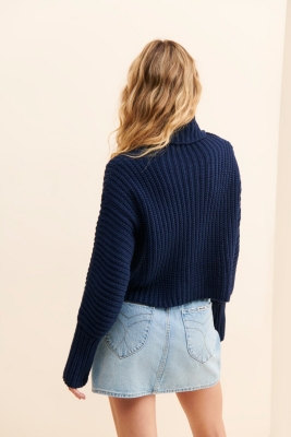 Mary turtle knit tops あんどまりー Mary turtle knit tops あんどまりー アイボリー