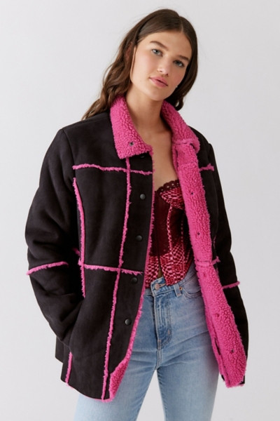 Julia Sherpa Lined Jacket | Nuuly