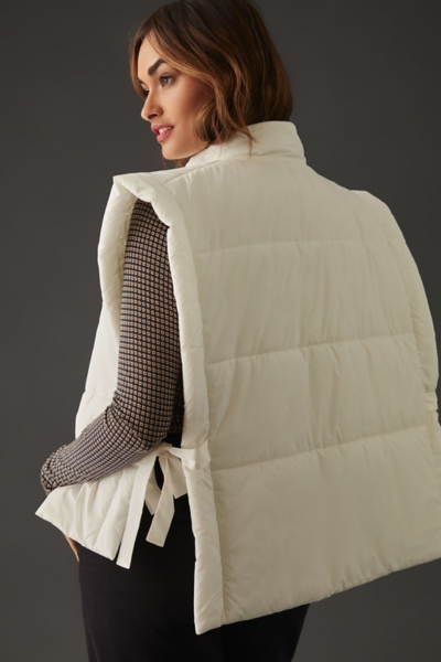 Side-Tie Puffer Vest | Nuuly