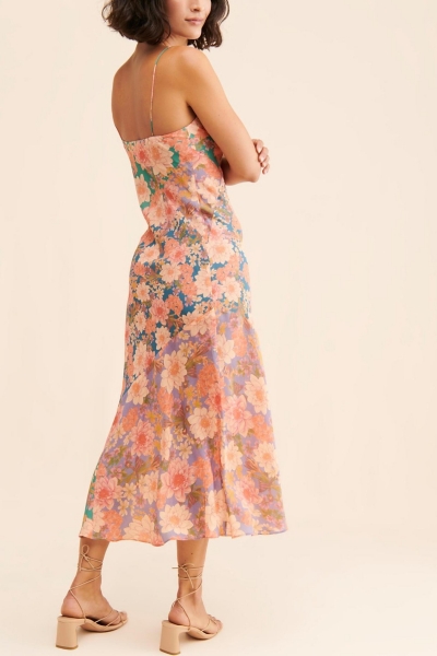 knee length dresses for ladies Vivian Midi Dress main image 1