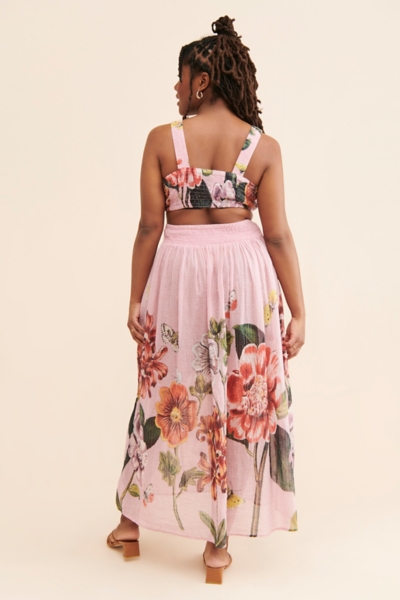 Floral Cut-Out Maxi Dress | Nuuly
