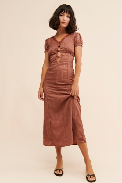 Satin Maxi Dress | Nuuly