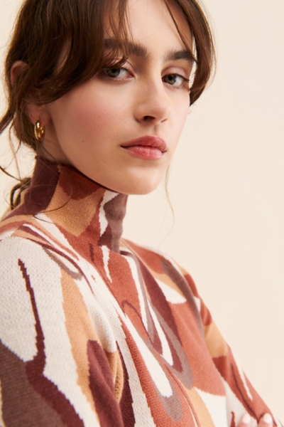 Zelah Tie-Back Sweater | Nuuly