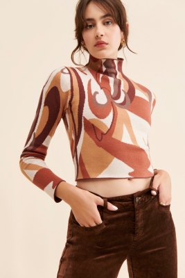 Zelah Tie-Back Sweater | Nuuly