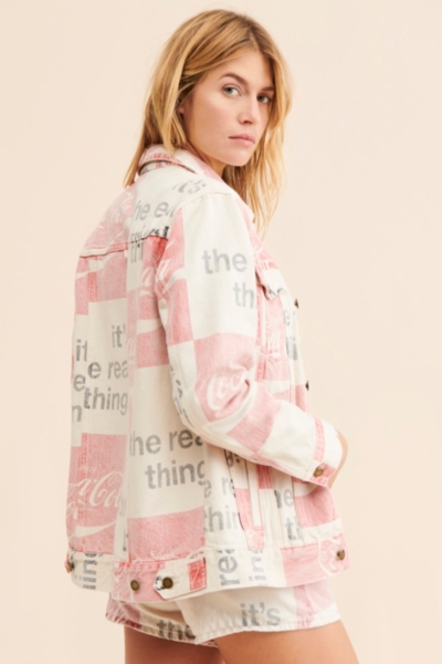 Coca Cola Denim Jacket | Nuuly