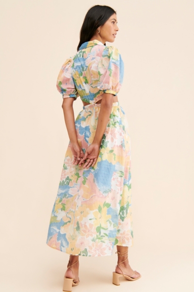 chinese dress ladies Kylo Crystal Bandage Maxi Dress – Mew Mews
