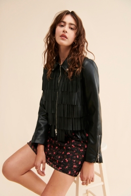 Thrills And Frills Fringe Jacket | Nuuly