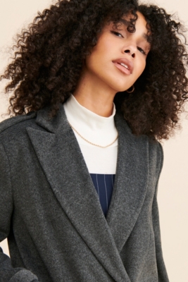 Suisse Tough Cotton Coat – La Garçonne