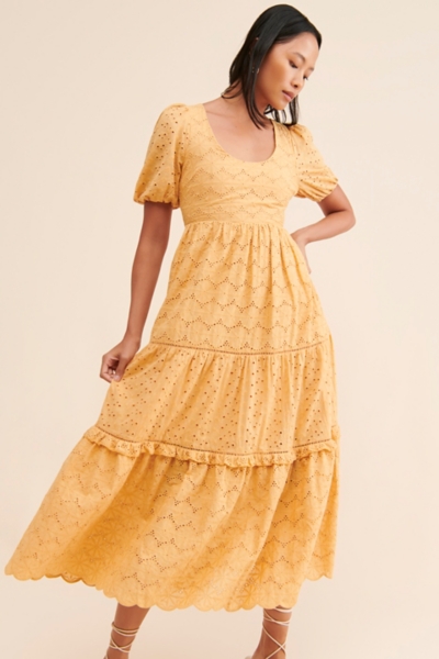 knee length dresses for ladies Preslee Emerald Green Sequin Angel Sleeve Wrap Over Midi Dress