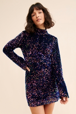 Glitter Mini Dress | Nuuly Rent