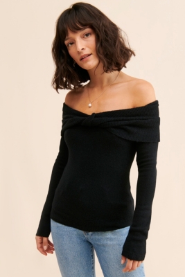 Only One Off Shoulder Sweater Nuuly