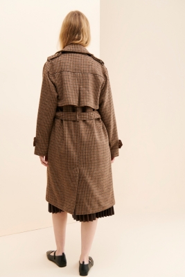 ⭐︎美品⭐︎HOWIE suxu コラボ 4WAY COAT ブラウン ⭐︎美品⭐︎HOWIE suxu コラボ 4WAY COAT ブラウン