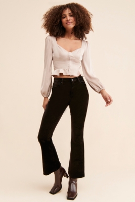 Lilah Velvet Bootcut Jeans Nuuly