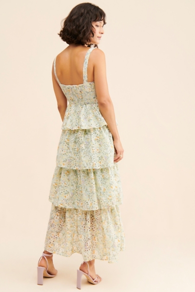 chinese dress ladies Kayleen Floral Maxi Dress