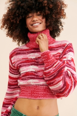 Wilma Cropped Turtleneck Sweater Nuuly