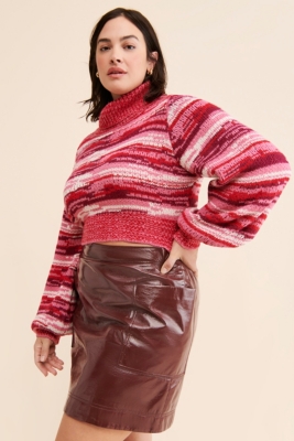 Wilma Cropped Turtleneck Sweater | Nuuly