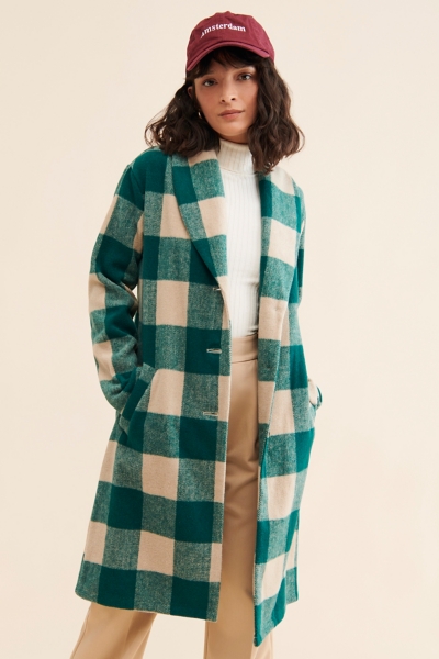 Lucy Check Coat | Nuuly