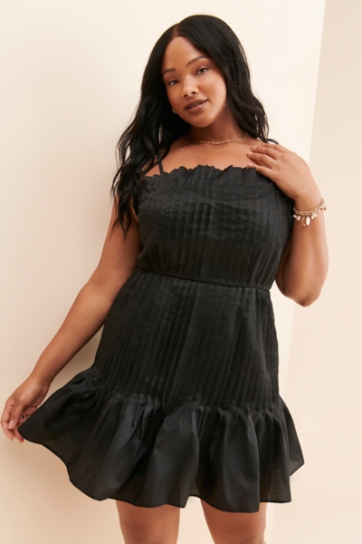Farah Pleated Mini Dress | Nuuly