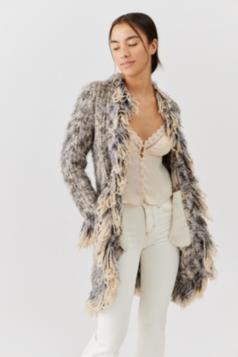 Fringed popular Cardigan Duster