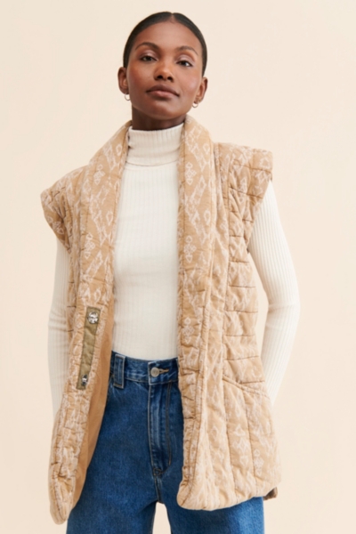 きりまる ollun オルン linen gilet natural きりまる ollun オルン linen gilet natural