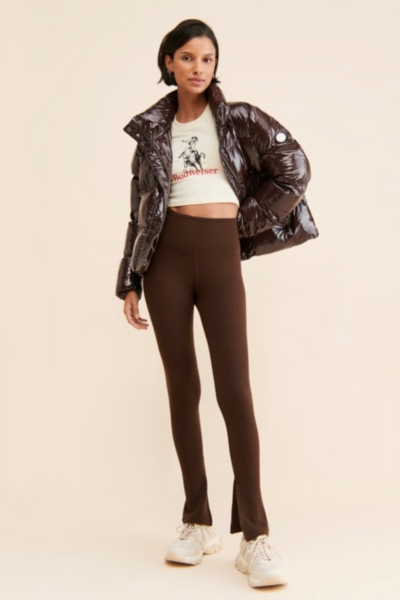 Ribbed Knit Flare Pants Nuuly