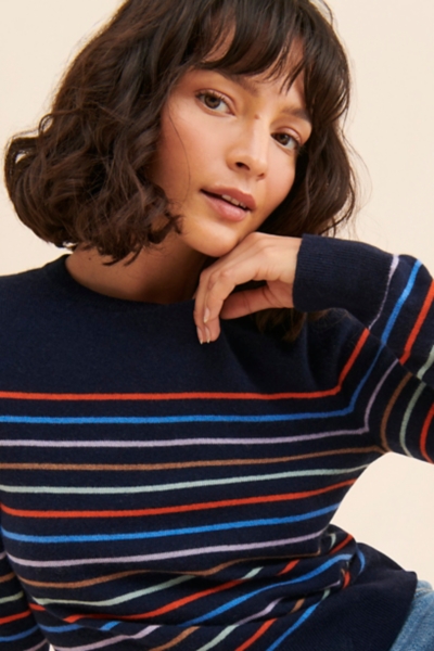 Betty Striped Cashmere Sweater | Nuuly