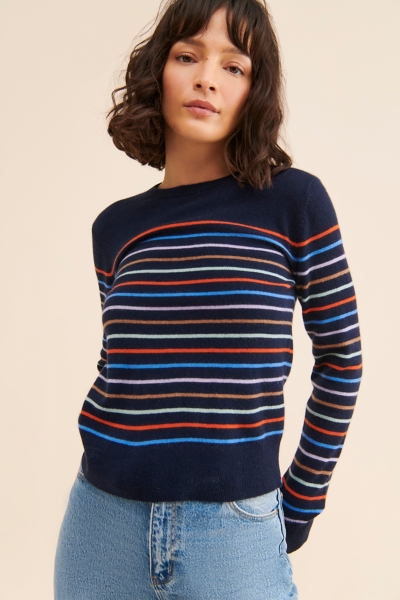 Betty Striped Cashmere Sweater | Nuuly