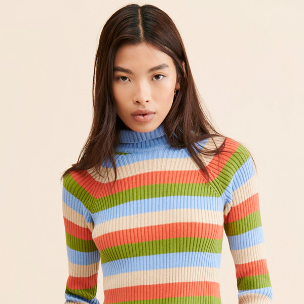Racer Skivvy Sweater | Nuuly Rent