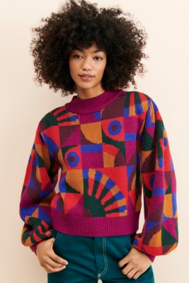 Graphic Toucans Sweater