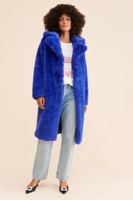 Savannah Faux Fur Coat | Nuuly