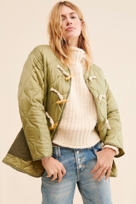 Quilted Toggle Jacket Nuuly