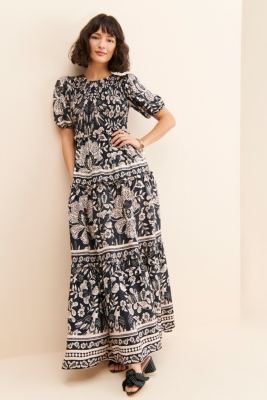 Graphic Floral Maxi Dress | Nuuly