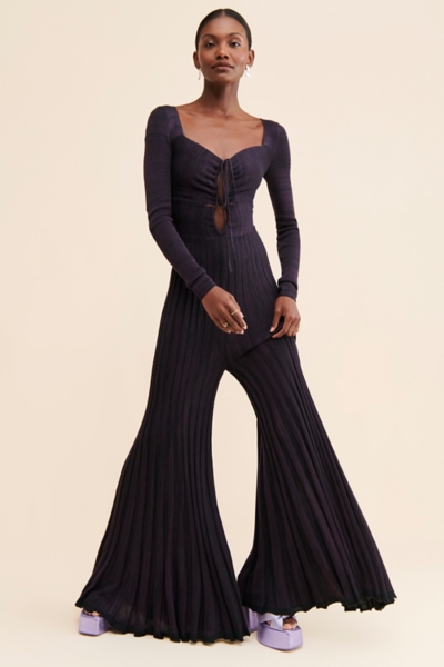 knee length dresses for ladies Lady Luck Fringe Blue Dress main image 0