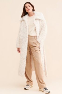 Meesha Faux Fur Coat | Nuuly