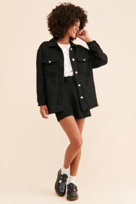 ジャケット・アウター andmary Zoey stand neck jacket AM1441 andmary Zoey stand neck jacket AM1441