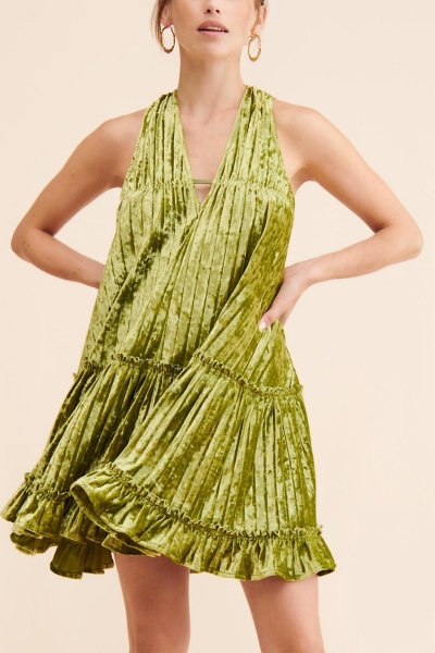 corset wedding guest dress Women's Pleated Corset Maxi Wedding Guest Dress Marlow & Quinn
