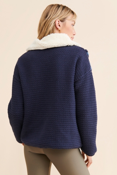 Crochet Zip-Up Jacket | Nuuly