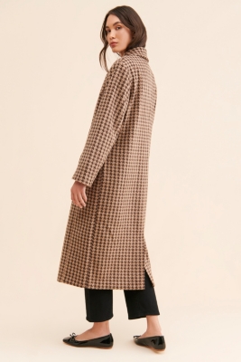 ジャケット・アウター Jieda HOUND'S TOOTH OVER COAT Houndstooth Jacket | Women's Knitting Pattern | Rowan