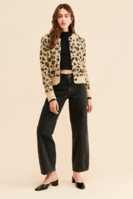 Nellee Fuzzy Cardigan | Nuuly