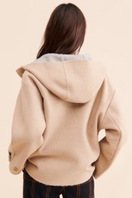 Slouchy Hooded Duffle Jacket | Nuuly