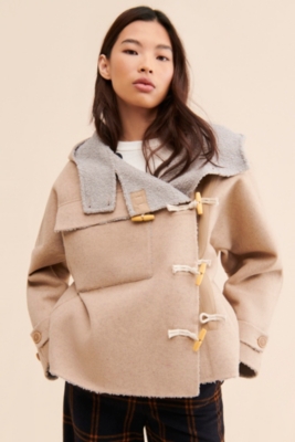 Slouchy Hooded Duffle Jacket | Nuuly