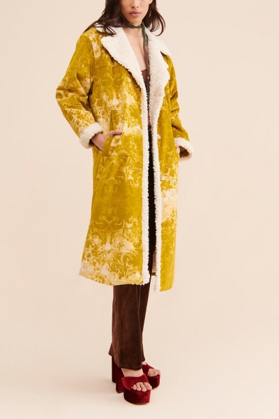 Asher Faux Shearling Overcoat | Nuuly