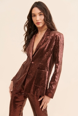 Disco Sequin Blazer Nuuly