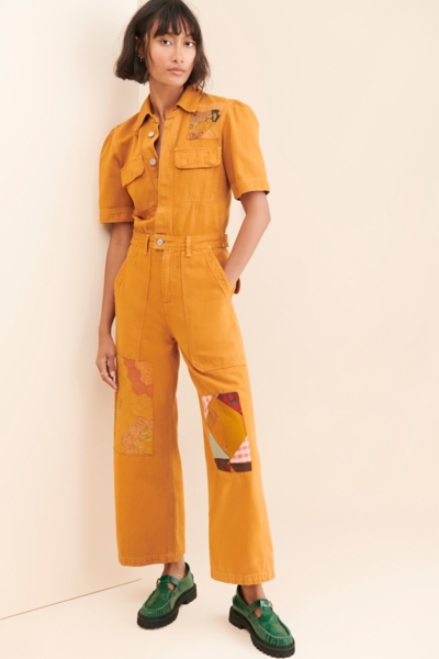 Patchwork Miki Coveralls | Nuuly