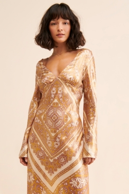 New Light Scarf Midi Dress | Nuuly