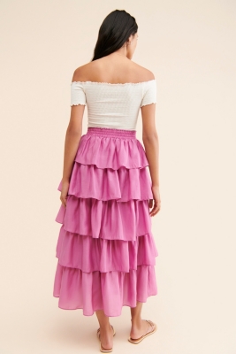 ★韓国★VINVLE★From Lace Kang Kang Skirt★Ivory Kang Kang Midi Skirt | Nuuly